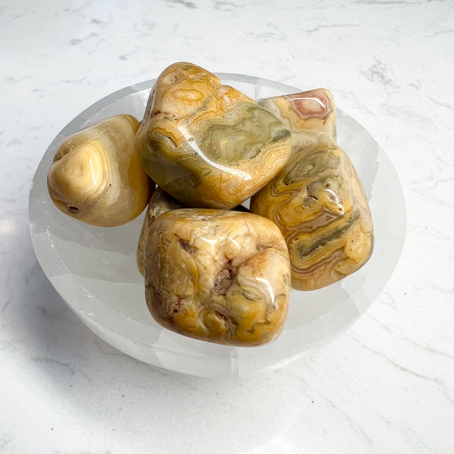 Crazy Lace Agate Tumble