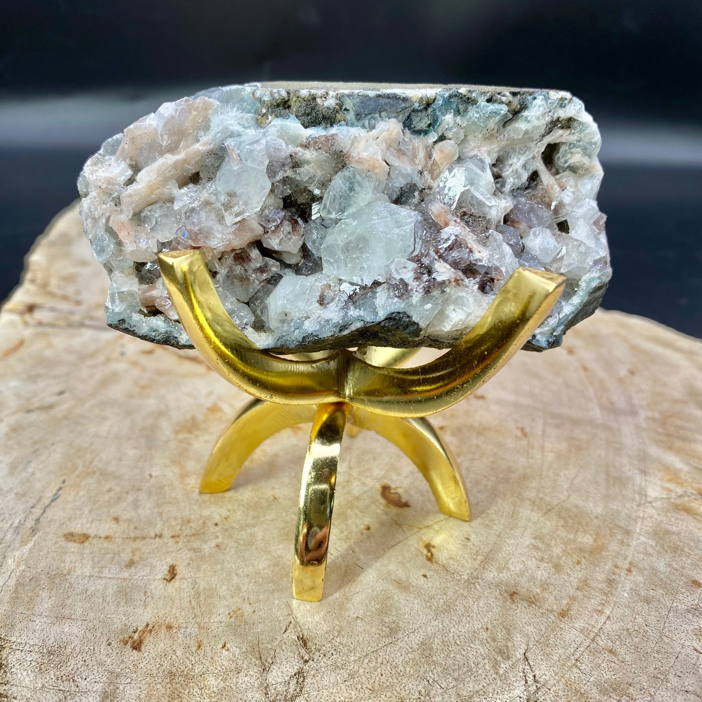 Brass Gold Claw Stand Small