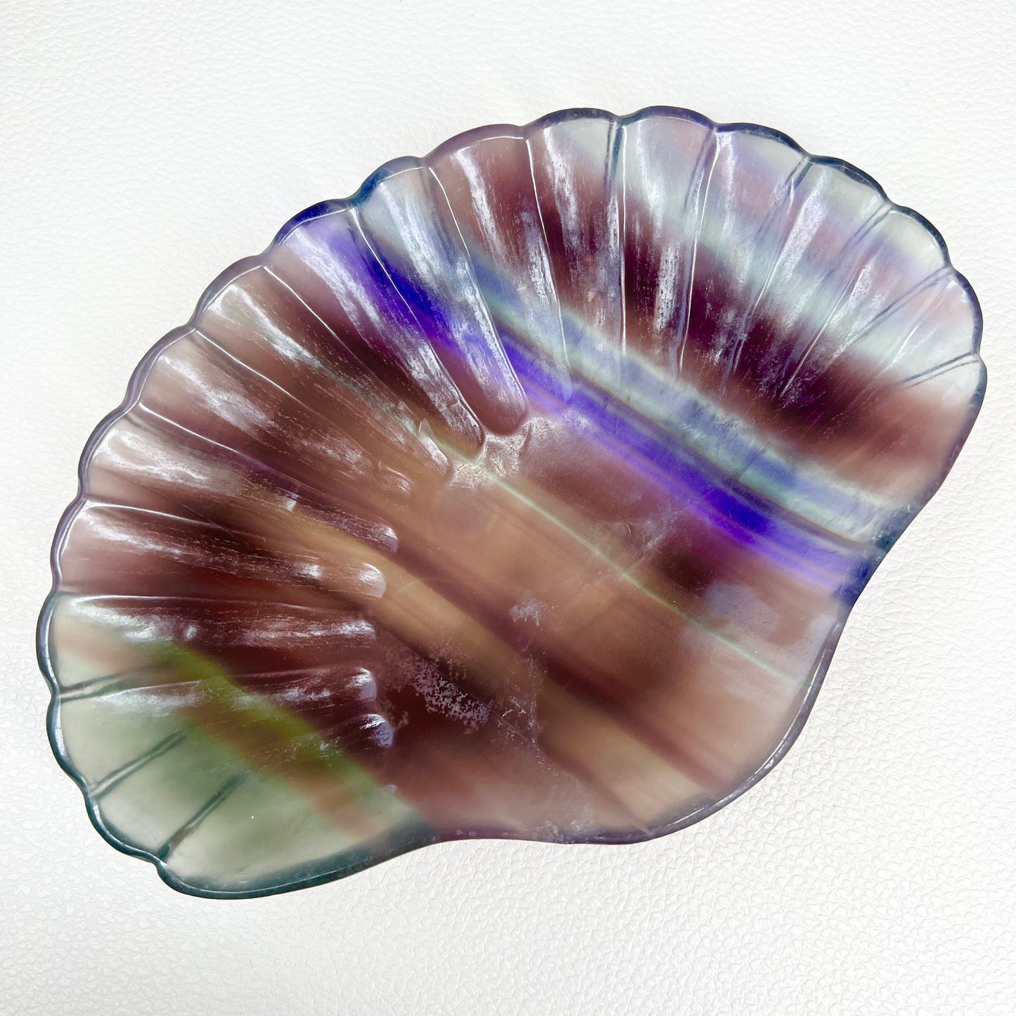 Fluorite Shell Trinket Dish