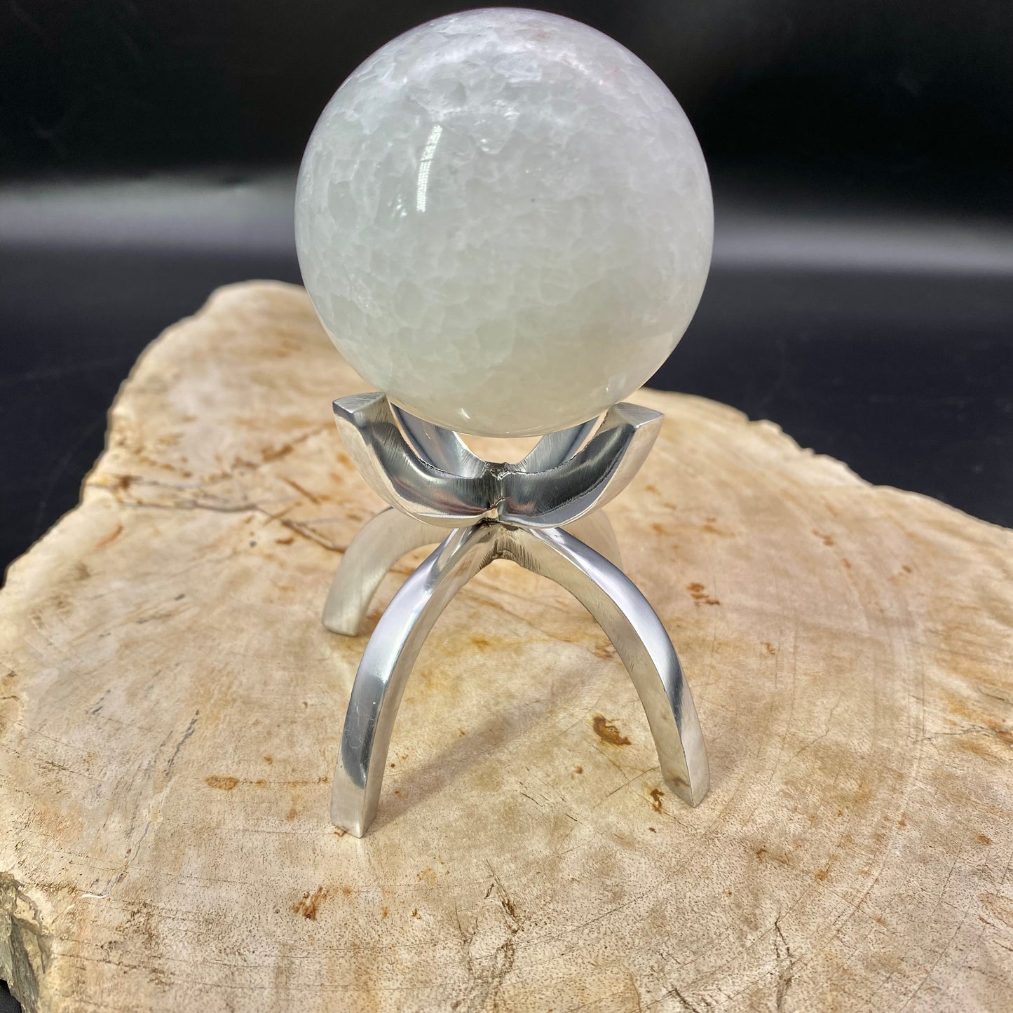 Brass Silver Claw Stand Small